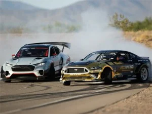 Rompecabezas del coche Mustang a la deriva